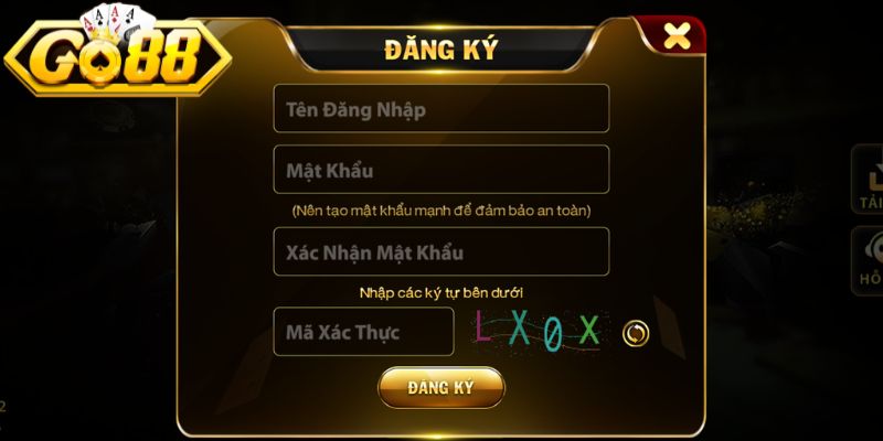 Đăng Ký Go88 Hướng Dẫn Chi Tiết Từ A–Z Cho Người Mới 1 Hướng dẫn thao tác đăng ký Go88 cực kỳ đơn giản
